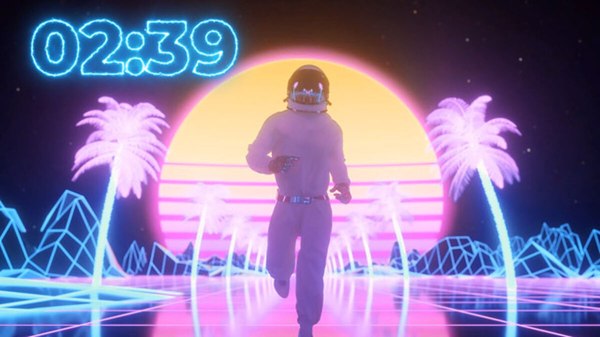 80s Astronaut Countdown image number null